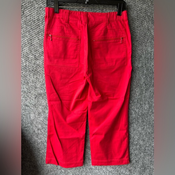 Red Chico’s cargo high-waisted wide-leg - Picture 3 of 3